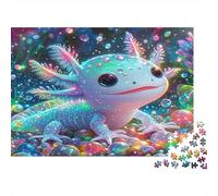 Mini puzzle da 1000 pezzi, motivo: animali fantasiosi per adulti | 52 x 38 cm, decorazione per ufficio, vestibilità perfetta, regalo per amici, antistress