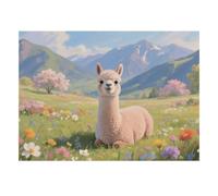 Mini puzzle da 1000 pezzi, per adulti, con lama, fiori, montagne, idea regalo