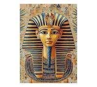 Mini puzzle da 1000 pezzi per adulti, piramide faraone, geroglifi | 38 x 26 cm, in cartone per amanti del puzzle, sensazione di relax, regalo per amici, decorazione per il soggiorno