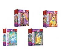 Mini puzzle DISNEY PRINCESS 54 pezzi - 4 motivi