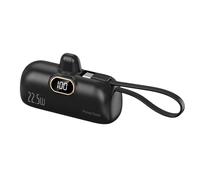 Mini pwer Bank - 5000 mAh Type-C PD 22,5 W Charger Portable | Pack di batteria esterna a ricarica rapida leggera per tablet telefoni, ricarica in movimento per dispositivi iOS androd