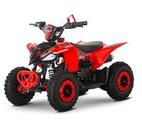 Mini Quad Bambino 49cc 50cc ATV Storm Beneo Furios Hiro 3/7 anni Miniquad Rosso