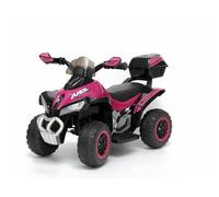 MINI QUAD DELUXE ELRTTRICO in Vari Colori 6V 78.5L x 40.5P x 46Acm (Rosa)
