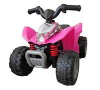Mini Quad Elettrico per Bambini 6v con Licenza Honda 250X Rosa