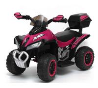 Mini Quad Elettrico per Bambini 6V Kid Go Deluxe Rosa