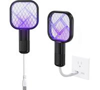 Mini racchetta elettrica fulmina insetti zanzare api ricaricabile