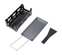 Mini Raclette 2 Persone Set Formaggio Fuso, Formaggio Antiaderente Portatile con manico pieghevole per Cottura in Forno Set di Utensili da per casa