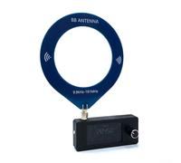Mini radio leggera SI4732 con durata della batteria di oltre 10 ore, schermo da 1 9 pollici per una ricezione chiara attraverso AM FM e altre bande (anello nero)