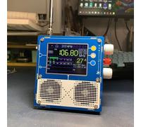 Mini radio portatile a banda completa, TEF6686 Plus 4.0-LNA 3.2" per DSP Radio Full Ban d Radio 1.18 preamplificatore, FM/MW/SW HF/LW Radio ricevitore radio + antenna