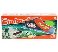 Mini skateboard con rampa Extreme Simba