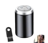 Mini rasoio elettrico, corpo in lega di alluminio, testina galleggiante per rasoio, ricarica di tipo C, mini rasoio portatile impermeabile, rasoio da viaggio, mini rasoio, tascabile, rasoio da uomo