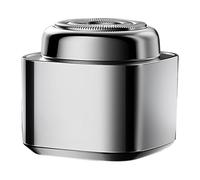 Mini rasoio elettrico - Mini rasoio elettrico | Rasoio | Rasoio elettrico da uomo con testa magnetica e porta di ricarica da viaggio. Rasatura flessibile, resistente e definita.