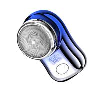Mini rasoio elettrico per uomo - Regolabarba portatile | Digital Power | Testina rimovibile lavabile, veloce USB di tipo C, ricaricabile, rasoio tascabile senza fili, per viaggi