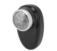 Mini Rasoio Elettrico Portatile da Uomo con Ricarica USB Rasoi Rotanti Barba Nera Lama C Tagliacapelli da Viaggio Padre Re in Grado
