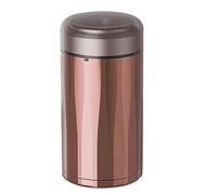 Mini rasoio elettrico portatile, lavabile, ricaricabile di tipo C, impermeabile, IPX7, facile da usare a casa, auto, viaggi (oro)