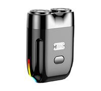 Mini rasoio elettrico portatile magnetico con ricarica tipo C, silenzioso, da donna, U0Y3, ricaricabile per uomo e lavabile,