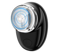 Mini rasoio elettrico portatile - Rasoio da viaggio ricaricabile tramite USB, impermeabile e leggero | Epilatore viso compatto | per casa, viaggi, regali, festa del papà | Colori