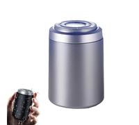 Mini rasoio elettrico portatile, rasoio elettrico per barba, ricaricabile tramite USB, impermeabile, per rasatura a 360 gradi, per uso domestico (viola)