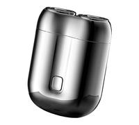 Mini Rasoio Elettrico | Rasoio Viso Portatile Impermeabile | Elettrico Ricaricabile USB per Uso Secco e Bagnato | per Casa Viaggio Doccia Viso Naso Sopracciglia Corpo Testa