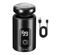 Mini rasoio elettrico, viso a led rasoio impermeabile - rosso su e USB - rasoio ricaricabile per barba grazie alle sue dimensioni minimaliste e peso piuma, questo r