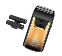 Mini Rasoio per Uomo Rasoio per Testa Calva Rasoio per Barba Portatile Trimmer