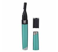 Mini Rasoio Sopracciglia Donna Rasoio Elettrico Donna Epilatore Viso Portatile Precision Trimmer Professionale Di Precisione Facciali Indolore (Verde)