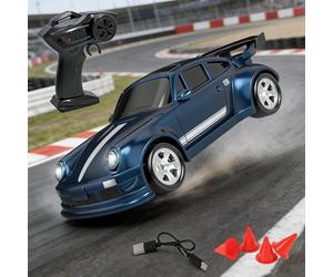 Mini RC Drift Car 1:64 Remote Controlled Drift Car Model,2.4G 4WD Racing Cars with Light & Barrier,High Speed for Adults Gifts for Adults Gifts for Adults Adults for Adults for Adults for Adults