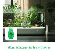 Mini refrigeratore per acquario, ventola di raffreddamento per rettili,