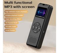 Mini registratore audio/suono/vocale digitale Comodo lettore MP3 Registratore vocale digitale Mini radio FM Qualità audio HiFi