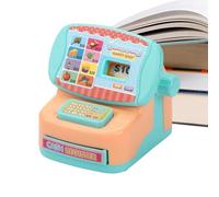 Mini Registratore di Cassa Giocattolo | Soprammobile Interattivo Realistico | Calcolatrice Gioco Di Ruolo Da Supermercato | Per Bambini Piccoli Bambini In Età Prescolare Casa Sala Giochi