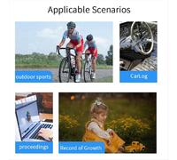 Mini registratore per le forze dell'ordine HD1080P Piccola telecamera per sport all'aperto Visione notturna a infrarossi Mini videocamera
