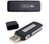 | Mini Registratore Vocale 8GB / 150 Ore USB Audio - Microfono Spia - Cimice - V