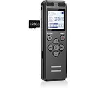 Mini Registratore vocale audio professionale registrazione 560 ore 128GB Tonnlog