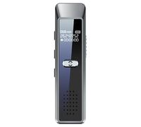 Mini registratore vocale portatile JNN Q7 con schermo OLED, memoria: 8 GB (grigi