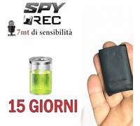 Mini Registratore vocale spia mini audio 15 giorni spy micro microspia