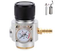 Mini regolatore di Gas CO2, Valvola di Regolazione del Gas CO2, T21 * 4 misuratore di pressione della soda, Regolatore della Birra per Tiraggio della Casa del Riduttore di Pressione di CO2