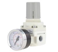 Mini regolatore di pressione dell'aria compatto per piccoli compressori, valvola di riduzione per progetti fai da te