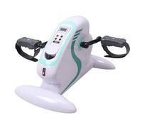 Mini Rehabilitation Training Bicycle, Pedaliera Elettrica Compatta da Sotto la Scrivania - Esercitatore Gambe Silenzioso per Ginnastica Passiva in Casa e Ufficio, Nessun Montaggio Richiesto