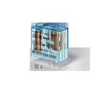 FIN 40.52.9 6V - Relè a innesto, 2x UM, 250 V/8A, 6V, RM 5,0mm