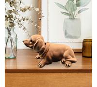 Mini resina Bobble Head Dog Puppy Figurine Ornamento da tavolo Giocattolo