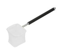 Mini rete da pesca regolabile in acciaio inox espandibile per acquario, gamberetti, pesci, strumento da 20, 57,5 cm, leggera, portatile, con gancio in metallo, nera, blu, (Fang.com)