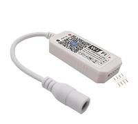 Mini RGB LED Strip Controller DC12 - 24 V con WiFi/App controllato, telecomando con Alexa/Google Assistant/IFTTT Android/IOS per tutte le strisce LED 2835 3528 5050