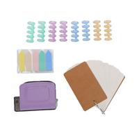Mini Rilegatrice per A4, A5, B5 Planner | Dimensioni compatte, guida della carta regolabile, include raccoglitori ad anelli, ideali per l\'inserimento nel diario e