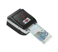 MINI RILEVATORE BANCONOTE FALSE VERIFICA CONTA BANCONOTE A BATTERIA LITIO