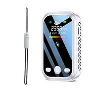 Mini rilevatore di CO2, monitor portatile di CO2 Monitor di qualità dell'aria interna 3 in 1 Rilevatore di anidride carbonica con sensore di temperatura (℃/℉) e umidità Analizzatore d'aria con allarme