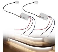 Mini rilevatore di movimento 220 V, sensore di movimento da incasso esterno Ip65, 220 V, interruttore automatico a infrarossi per il corpo umano, ritardo regolabile, con sensore crepuscolare