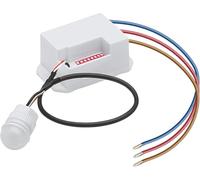 Mini rilevatore di movimento 360° per interni esterni con sensore crepuscolare 220V interruttore sensore a infrarossi da incasso IP65/IP20 interruttore sensore movimento portata 8m per lampada LED da
