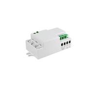 Mini rilevatore di movimento a microonde 60.252/RF, compatto, calibrabile, ideale per la sicurezza interna ed esterna.