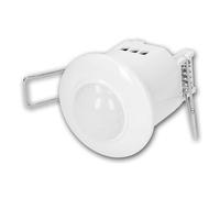Mini rilevatore di presenza IR OR-CR-283 - 360° sensore di movimento con sensore PIR per montaggio a soffitto, portata di 6 m, regolabile, a incasso, bianco