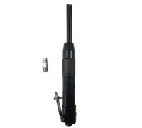 Mini rimuovi ruggine pneumatico con aghi, 12 pezzi, 3 mm, pala ad aria compressa, pistola for scorie di saldatura con connettore di ingresso aria da 1/4"